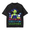 Уникальные футболки Mindless Self Indulgence для мужчин, с круглым вырезом, из стираного хлопка, с коротким рукавом, новая коллекция