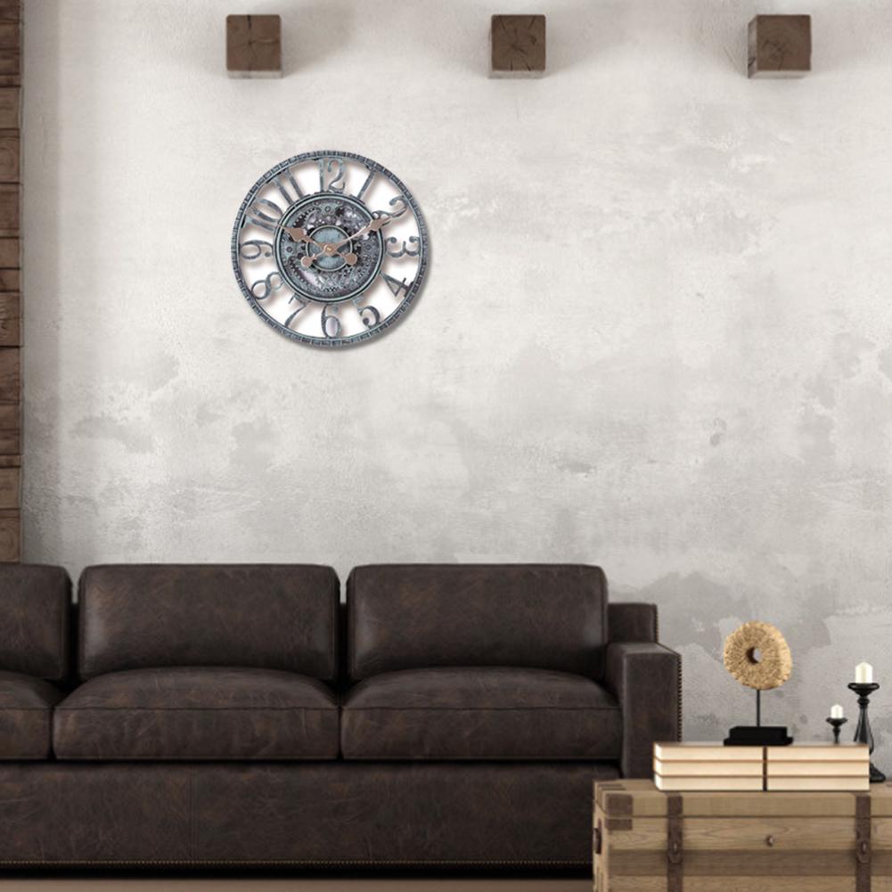 12 Inch Vintage/Retro Wall Clock Garden IP44 Waterproof Decorative Wall Clocks Battery Operated Cloc