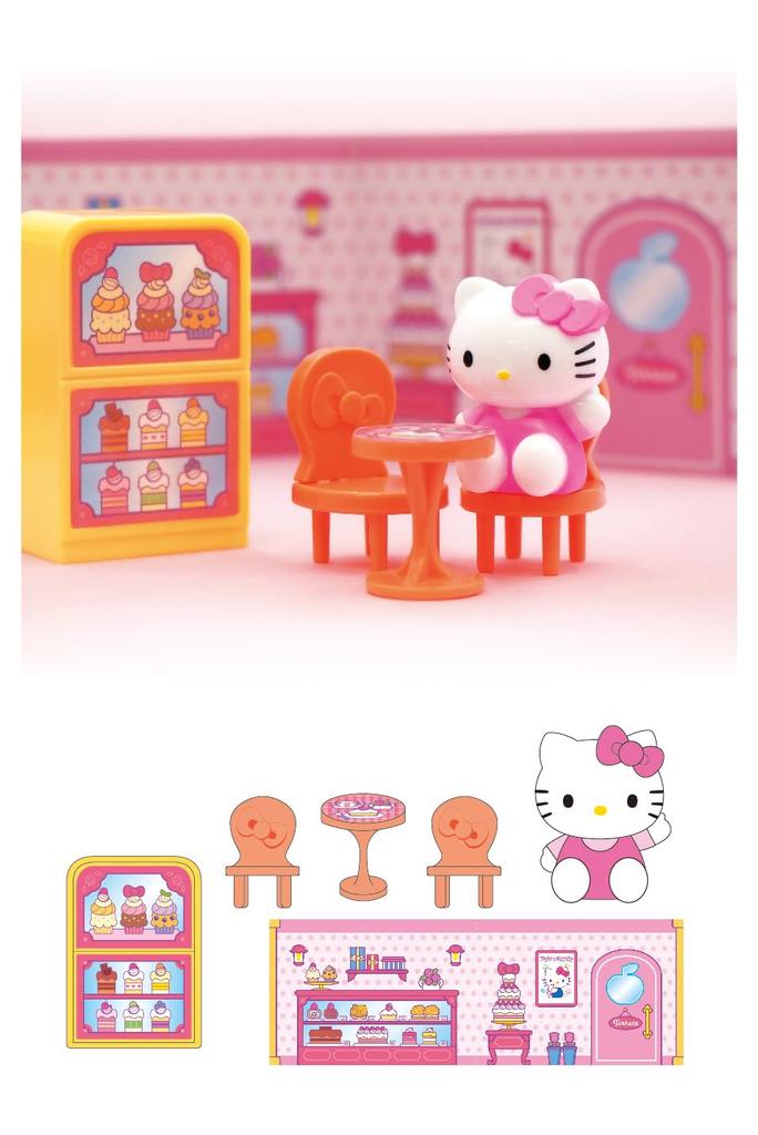 Оноэман Персонажи Sanrio HAPPY Милое Кафе Конфеты 8 штук Игрушка/Жвачка