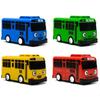 Новый 4 шт./набор ko Toy Маленький Автобус Мини Пластиковый Инерционный Синий Тайо Красный Гани Желтый Лани Зеленый Rogi Автобус Модель Машины для Детского Подарка