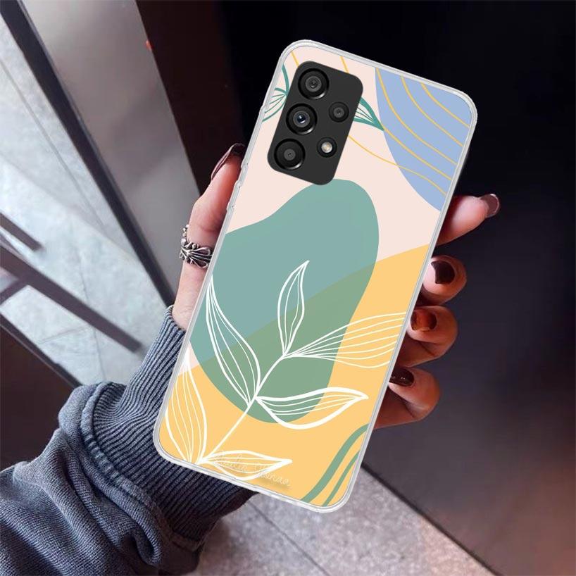 Abstract Women Face Line Phone Case For Samsung Galaxy A17 A57 A37 A16 A26 A36 A56 A15 A25 A35 A55 A14 A13 A54 A53 A34 A24 A33 A