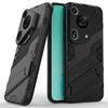Чехол для Huawei Pura 70 Ultra из ПК+ТПУ, противоударная накладка для телефона со складной подставкой