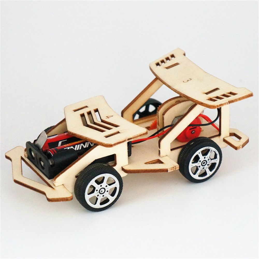Kit Kids Gifts Technology Making Toys Electric Racing Car Technology Inventions Science Educational