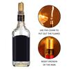 Wine Bottle Lamp Set with Oil Lamp Wicks and Light Caps for Outdoor Oil Lamps Garden Tiki Torches and Home Decoration
