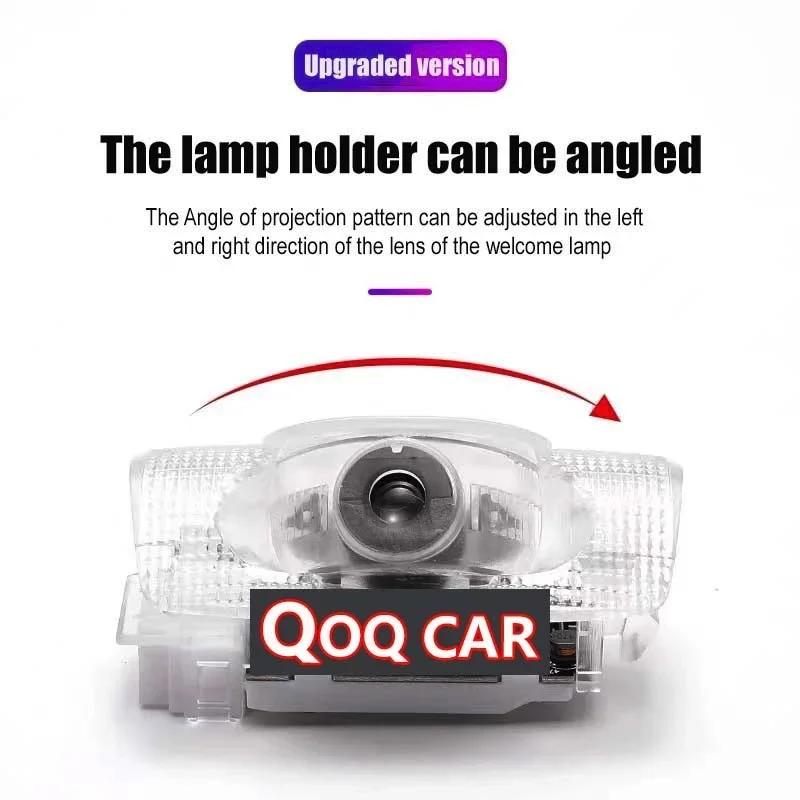 AAOU1 LED Car Logo Projector Lamp Door Welcome Ghost Shadow Light Auto Accessories For Lexus LS430 LS460 IS250 IS300 RX ES GX LS LX IS