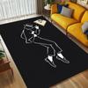Michael Jackson'S Vision Living Room Nonslip Area Rug Soft Carpet For Bedroom Gameoom Playroom Sofa Office Home Decor Doormat