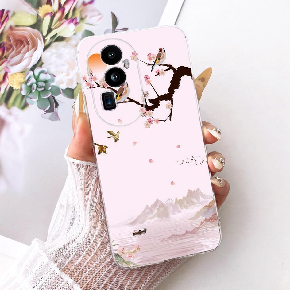 Чехол для OPPO Reno 10 Pro Plus Крутой Мультяшный Дракон Задняя Крышка Мягкий Силиконовый Чехол для Телефона Для OPPO Reno 10 Pro+ Reno10 5G Защита