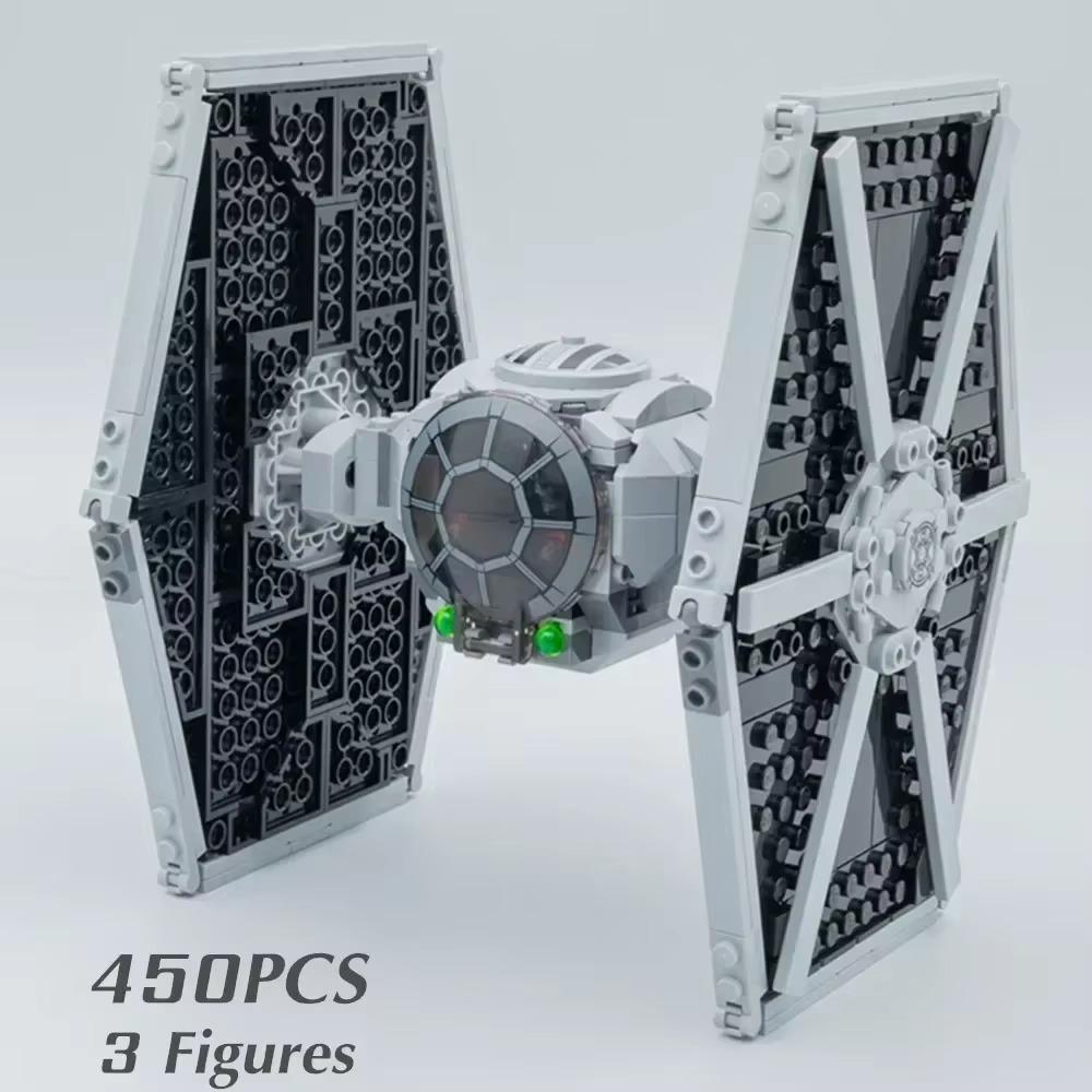В НАЛИЧИИ Imperial Tie Fighter Stars Fighter Space Wars Фигурки FIT 75300 Модель Строительные блоки Кирпичи Дети Мальчики Игрушки Подарок
