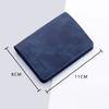 New Style Mini Thin Men Wallet Card Holder Purse Coin Pouch Card Holder Short Vertical PU Leather Wallet Change Money Pouch
