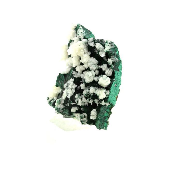 Pierres et Minéraux. Malachite + Cerussite. 792.0 ct. L'Etoile du Congo Mine, Lubumbashi, Congo.