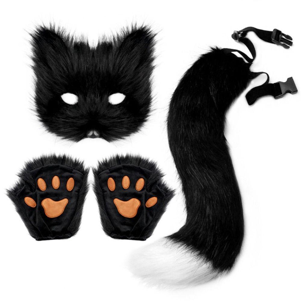 1set Plush Halloween Cosplay Accessories Claw Animal Cosplay Props  Halloween