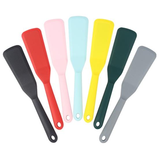 Силиконовая лопатка для жарки, термостойкая, антипригарная, кулинарная лопатка для яиц, блинов, бургеров, пиццы, стейка, омлетов, крепов, инструмент для выпечки, кухонная утварь