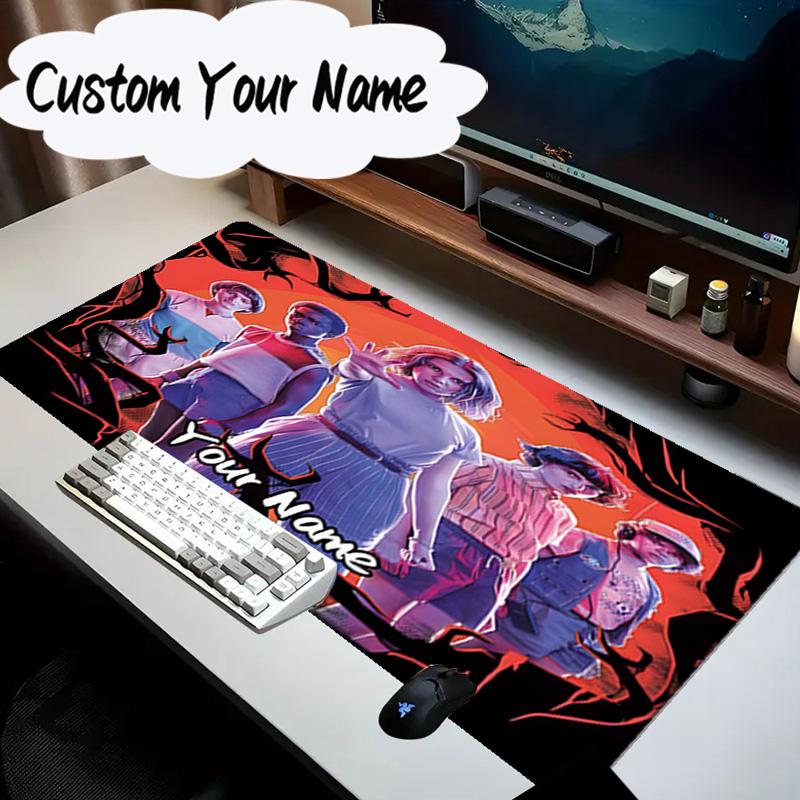 Custom Name Mouse pad Stranger Eleven Upside Down Mouse Pad Desk Mat, Non-Slip Rubber Backer Pad For Computer Notebook Gaming Mouse Pad Birthday Gift