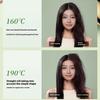 Беспроводной выпрямитель для волос с защитой от ожогов, 3-скоростной светодиодный дисплей температуры, зарядка через USB, выпрямитель для волос