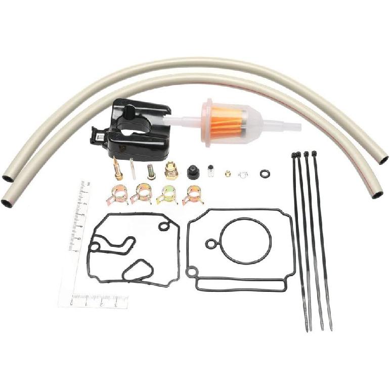 18-7768 6H4W009304 9-37503 Carburetor Repair Rebuild Kit Replacement for Ya-maha 40-50HP 2-Stroke Outboards Engines Carb Carburetor Replaces