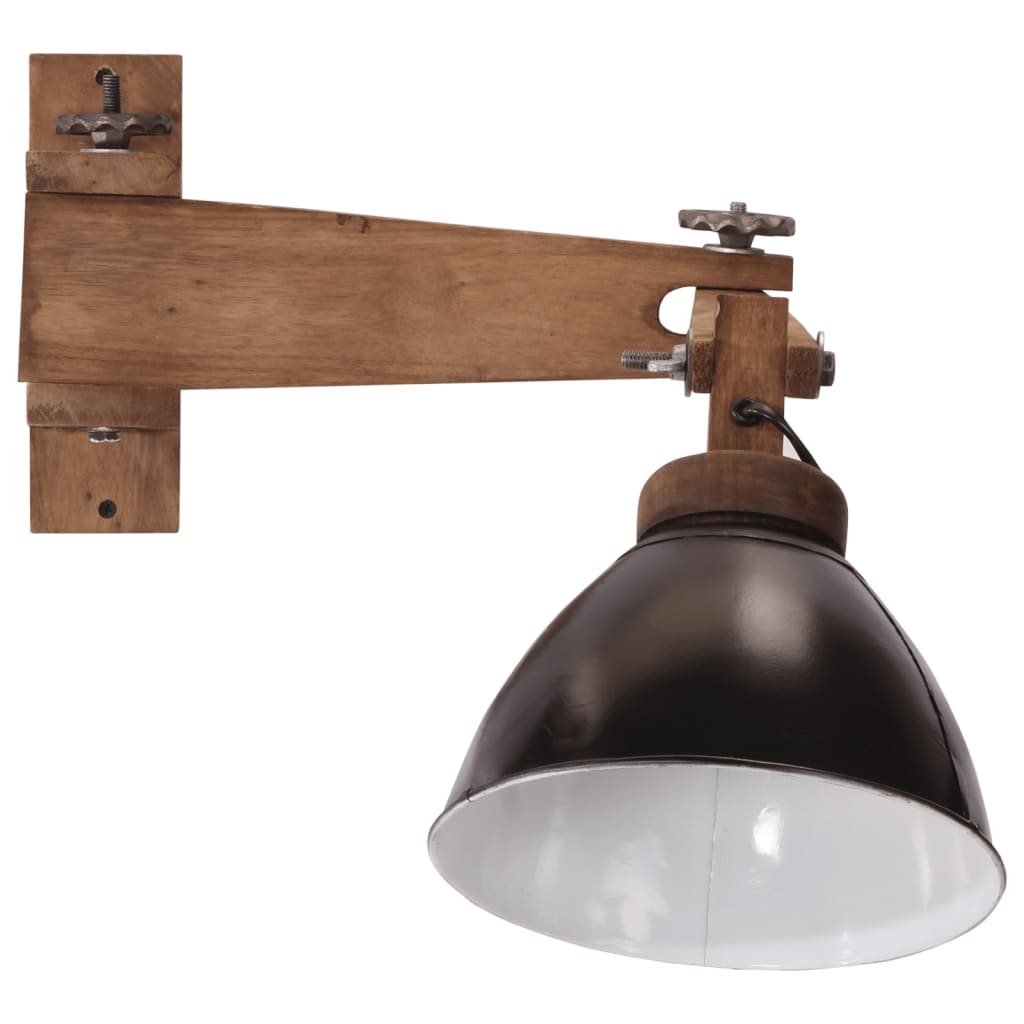 Wall Lamp 25 W Black E27