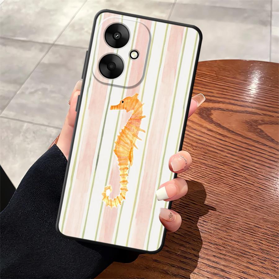 Чехол 'Морские Животные' для Xiaomi Redmi 9A 9C 12 A5 13C 10 K60 12C 9T K40 K50 Gaming A1 A2 Plus Мягкая Задняя Крышка Телефона
