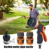 Water Hose Nozzle Spray Nozzles For Garden Hose 8 Adjustable Spray Patterns High Pressure Irrigation Attachment Head For Car
