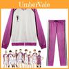 Стильный и удобный косплей Haikyuu Shiratorizawa Gakuen Koukou спортивная форма комплект