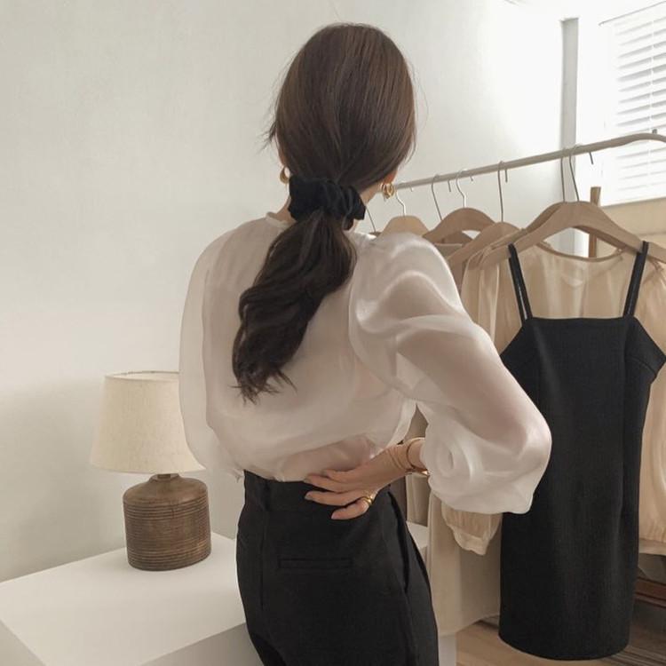 Чувство высокого класса~простая атласная резинка для волос «большая кишка» ins толстая веревка для волос «кишка» французский большой кишка круг атласная повязка на голову женский головной убор