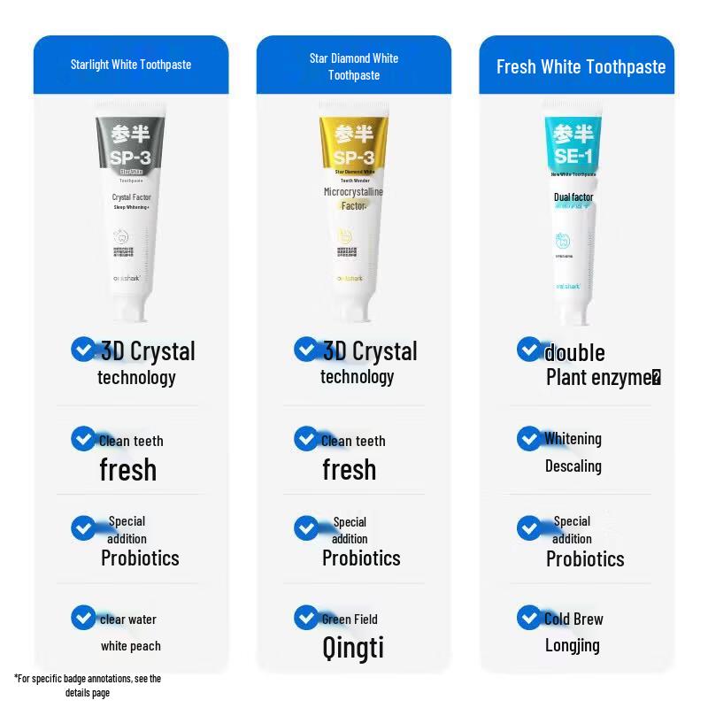 Canban Oralshark Набор для ухода за полостью рта 3+2 Освежающий дыхание