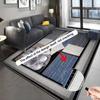 Гостиная, большой ковер, диван, подушка, ковер для спальни, пол, полный пол, напольный коврик для комнаты, не требующий мытья, можно протирать, полный ковер, винтажный коврик