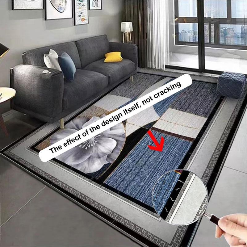 Гостиная, большой ковер, диван, подушка, ковер для спальни, пол, полный пол, напольный коврик для комнаты, не требующий мытья, можно протирать, полный ковер, винтажный коврик