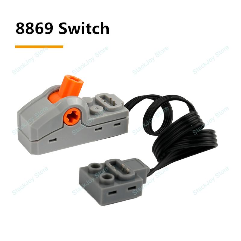 Technical Parts 91994 74784 61927 Power Functions Multi-Tool Servo Train Motor Component for DIY RC Model STEM Projects