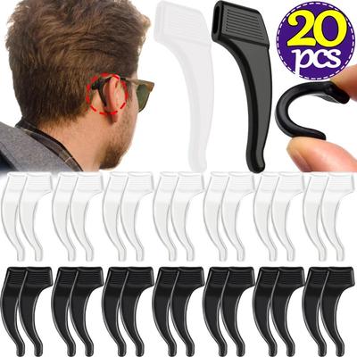 1/10/20 пар силиконовых противоскользящих дужек для очков, эластичные фиксаторы для кончиков дужек, держатели для очков, фиксаторы для очков