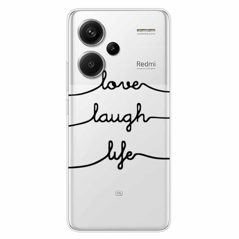Чехол для Redmi Note 13 Pro Plus 5G, прозрачный мягкий силиконовый чехол-бампер для Xiaomi Redmi Note 13 Pro+ 5G, Funda