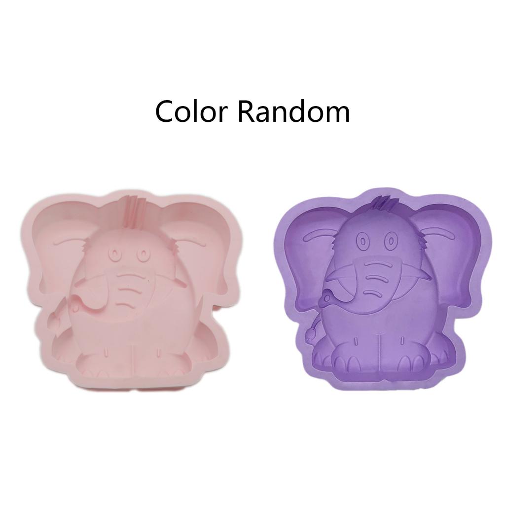 Силиконовая форма для торта в форме слона, ручная работа, форма для хлеба, силиконовые формы, инструменты для торта, мультяшная форма для детского душа
