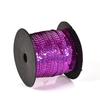 Fashion High Quality Flat Sequin 6mm 5 Yards Trim Lace Sew On Craft Multicolor Trim Strip Costume Sewing