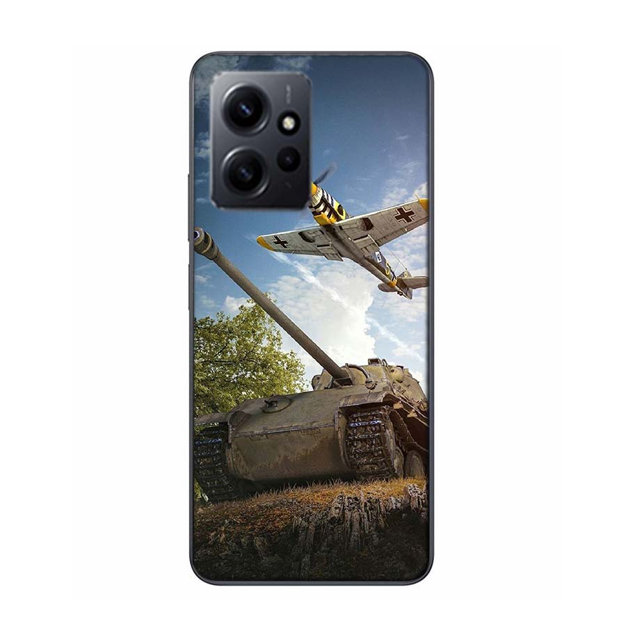 Чехол для телефона с игрой World Of Tanks Для Redmi Note 14 15 Pro 5G 13 12 Pro Plus 11 11T 11E 11S 10 Pro 10S 9 9S Прозрачный ТПУ Чехол для телефона Ca