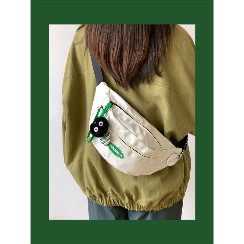 Сумка на пояс для мобильного телефона в японском стиле, в стиле инс, модная мужская нагрудная сумка, минималистичная универсальная сумка, женская повседневная спортивная сумка-мессенджер, мужская