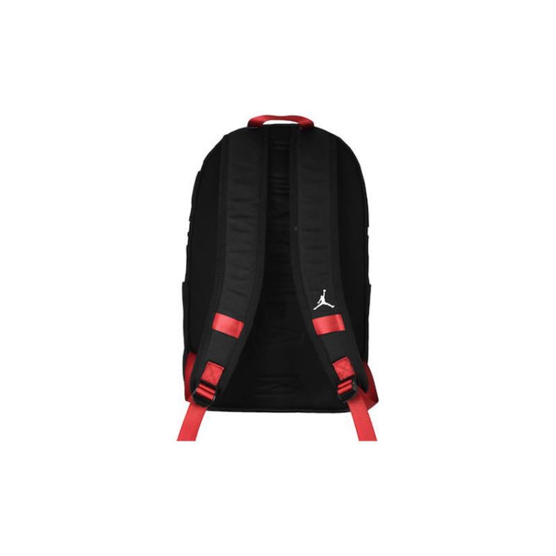 Jordan Polyester Backpack Regular Unisex Black Red Jordan 9A0172-023