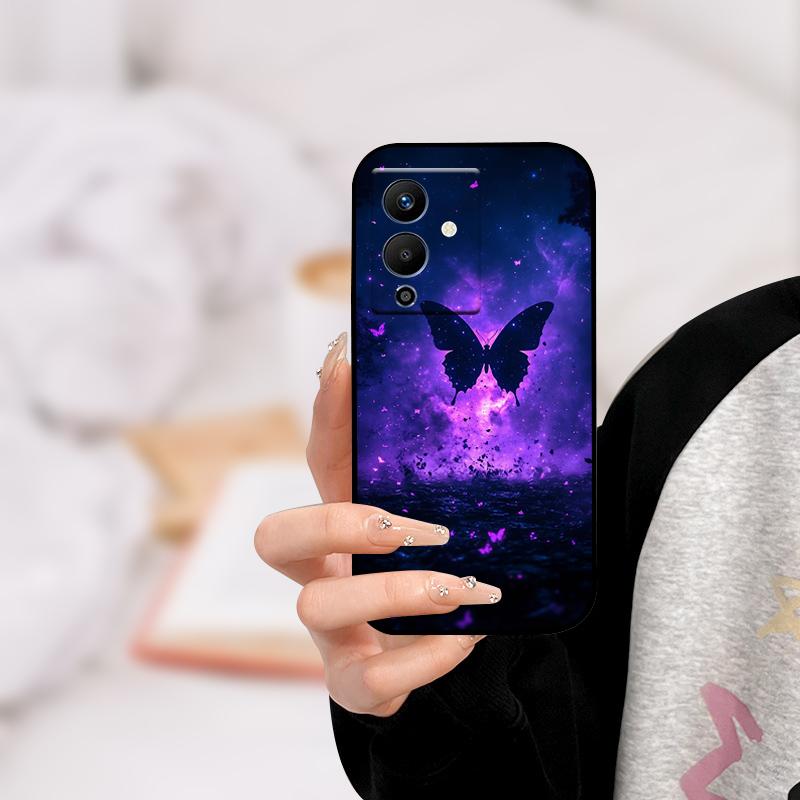 For infinix NOTE 12 PRO 5G Case X671B TPU Wolf Cat Silicone Bumper Cover for Infinix Note 12 Pro 5G Phone Case Note12 Pro 5G
