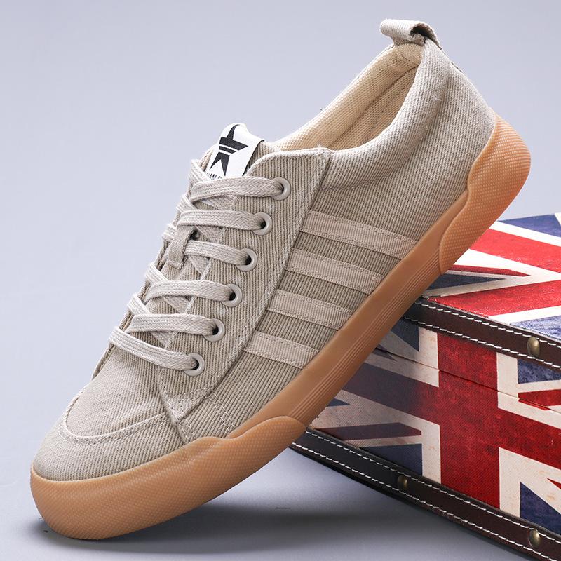 Мужские парусиновые туфли, мужская весенняя новая повседневная и модная универсальная обувь для сноуборда, повседневная обувь на мягкой подошве