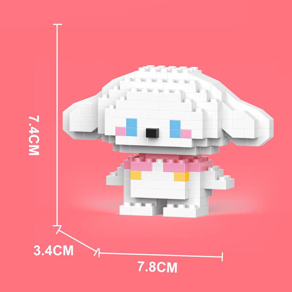 LEGO-Compatible Mini Building Blocks: Cartoon Figurines & Educational Toys