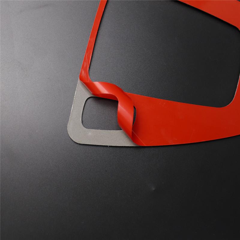 For Bmw E90 E92 Interior Trim Carbon Fiber Gear Shift Control Panel Cover Sticker LHD RHD Car Styling 3 Series Auto Accessories