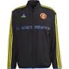 Manchester United Icon Comfortable Soft Versatile Simple Breathable Jacket Unisex Jacket Black GS2420