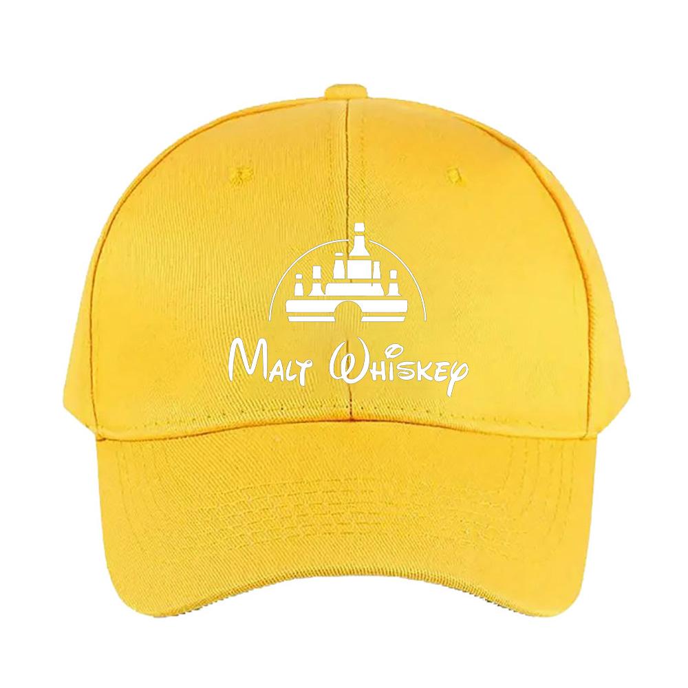 Malt Whiskey Summer Woman Man Adult Peaked Hat Fashion Casual Adjustable Printed Baseball Caps Funny Dad Trucker Cap Creative