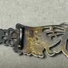 Used Obi-dome silver butterfly motif