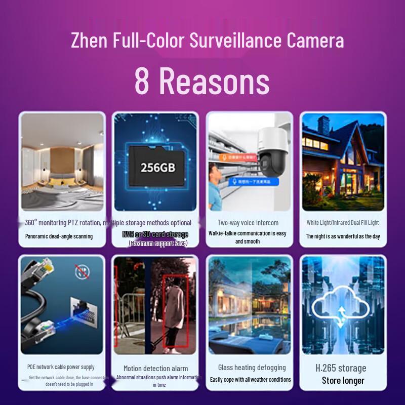 HIKVISION DS-2SC3Q140MY-TE 4MP Dual-Light PoE Outdoor Dome Camera