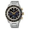 Seiko Prospex SBDL109 Men's Watch – Solar Speedtimer – Black & Gold