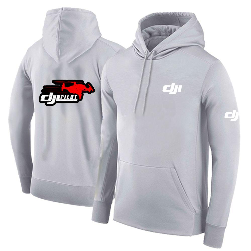 2023 New Dji Professional Pilot Drone Printed Men's Hoodie Hoodie Autumn Hip Hop Streetwear Pullover Sweatshirts Hoodie
