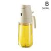 Oil Dispenser Glass Oil Sprayer For Cooking 2 In 1 Dispenser Bottle 300/500ml Anti-drip Nozzle Kitchen Tool For Oil Vinegar M7E8