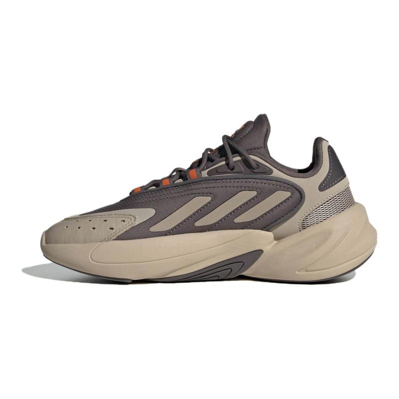 adidas Оригинальные Ozelia Износостойкие Дышащие Низкие Детские Повседневные Кроссовки Коричневые Серые IE2801