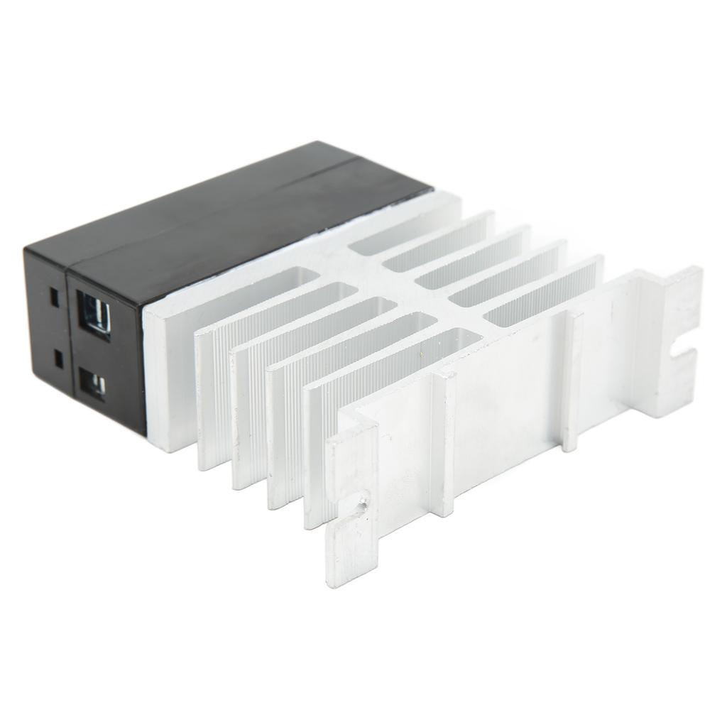 DC Control DC Relay with Heat Sink Solid State Power Relay Module 3‑32V Input 5‑220V Output