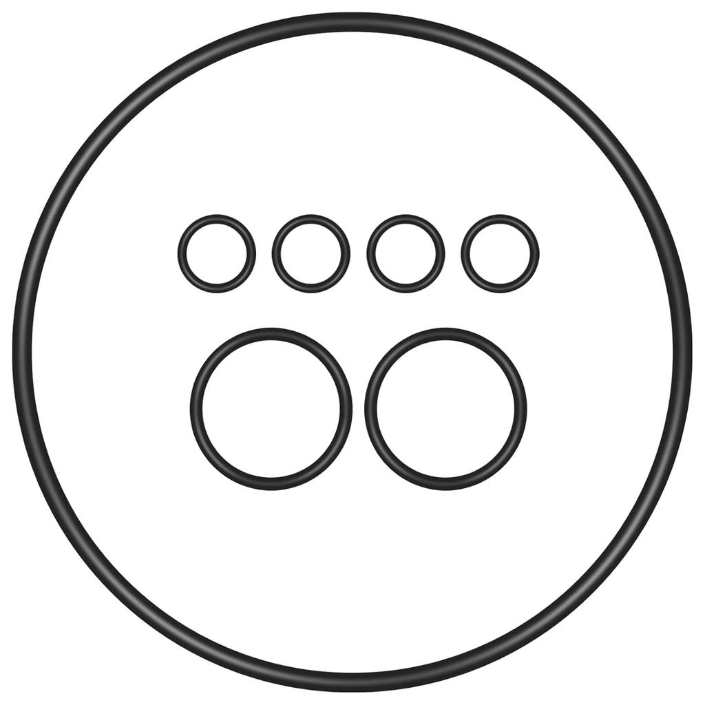 Комплект уплотнительных колец для картриджного фильтра аквариума FX5/FX6 Совместим с Fluval A-7, A-0, A-2 Запасные части