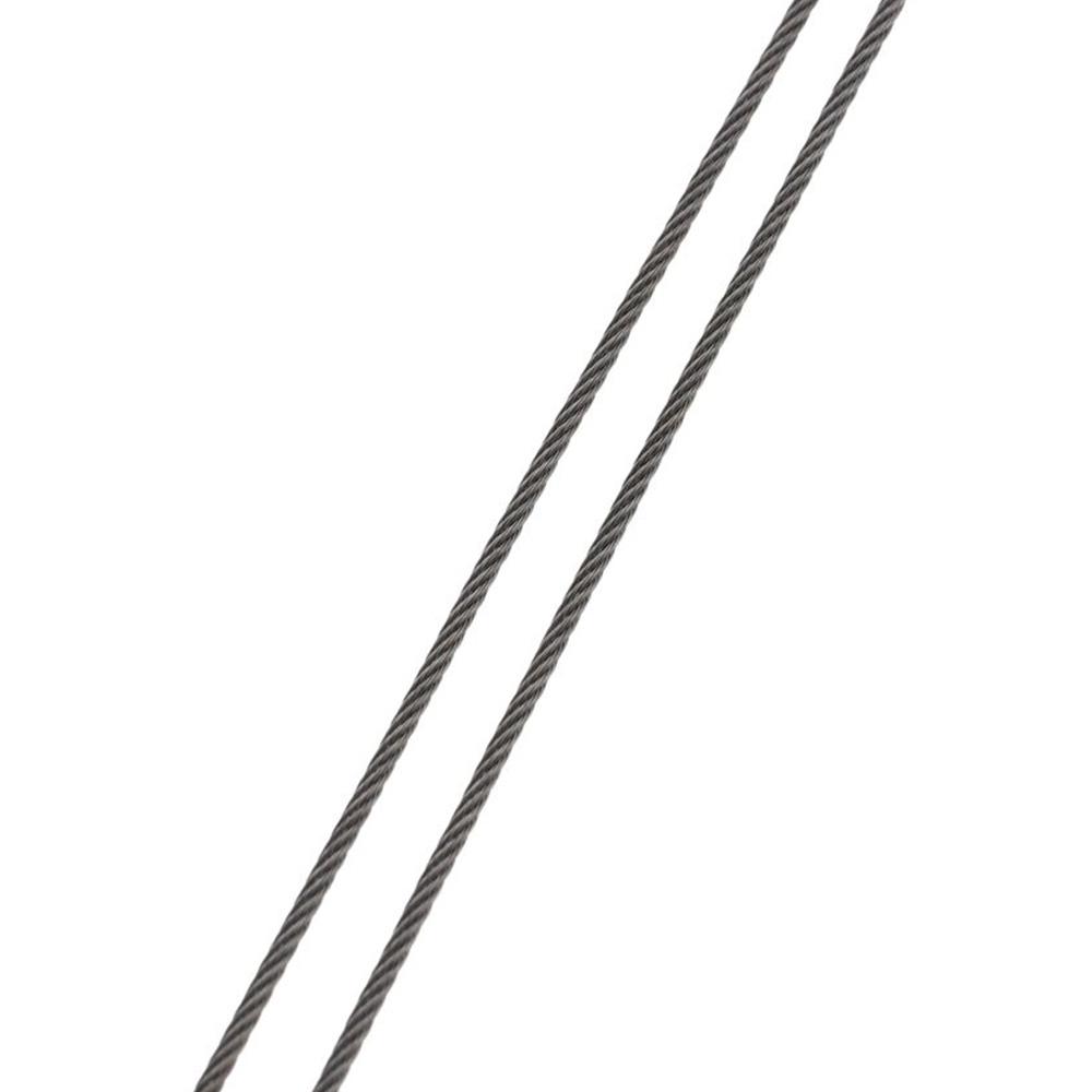 Sliver Stage Lights Rope Stainless Steel Double Loop Convenient Safety Security Cable Wire  Daily